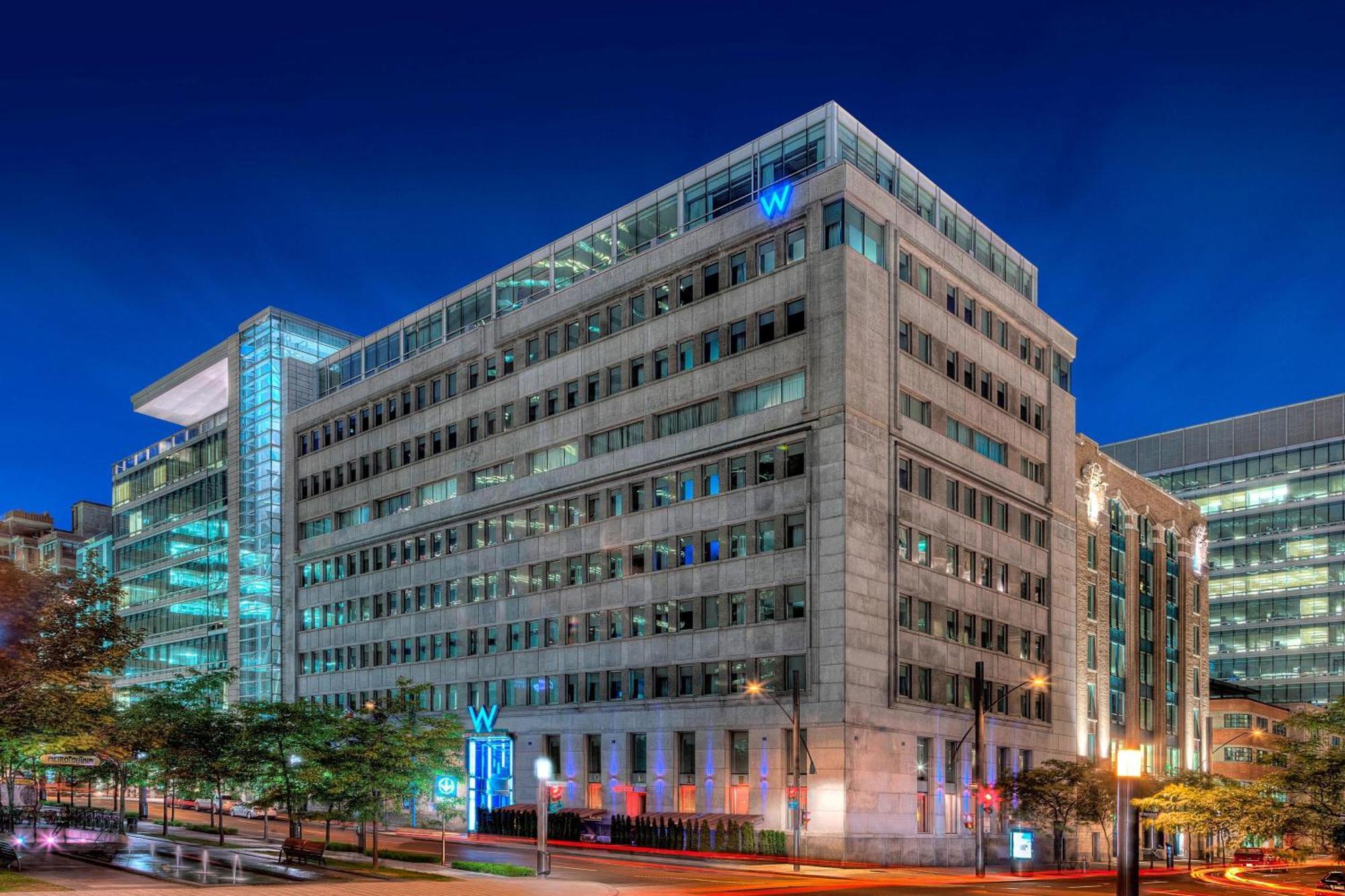 W Montreal Otel Dış mekan fotoğraf